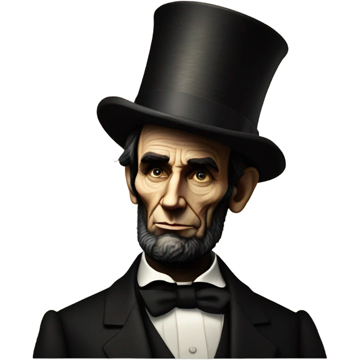 Analog horror Abraham Lincoln emoji