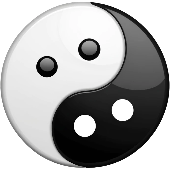 yin yang emoji