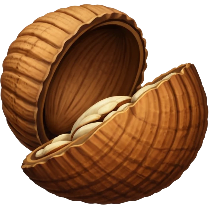 nuts with shell emoji