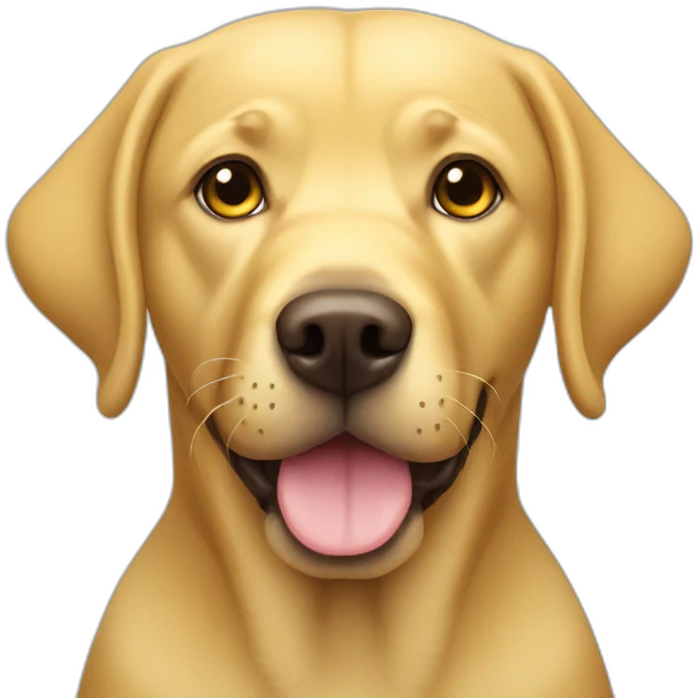 labrador yellow liver emoji