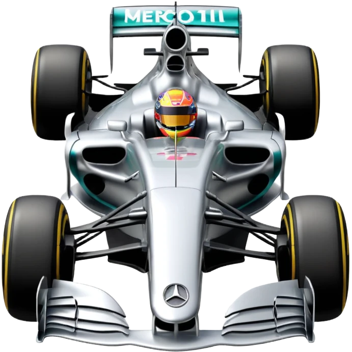 formula one mercedes emoji