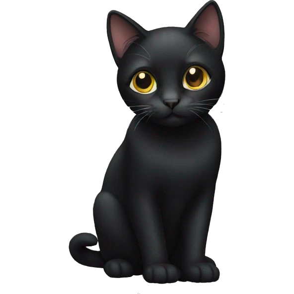 black cat emoji