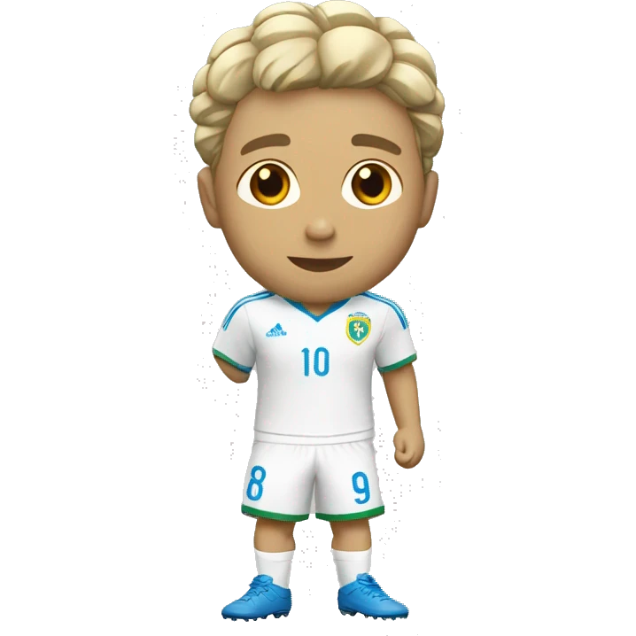 Un brésilien blanc qui joue au foot  emoji