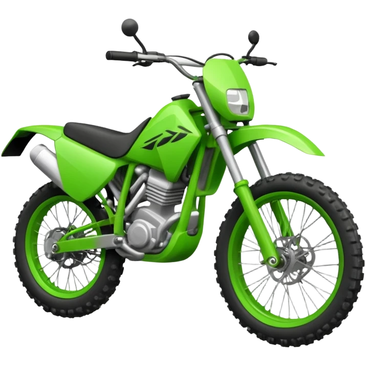 green enduro bike emoji