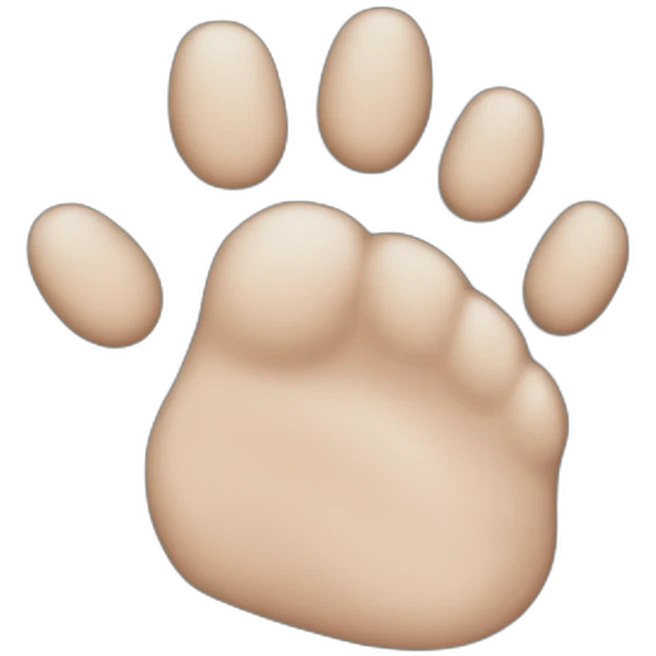 CAT, FOOT emoji