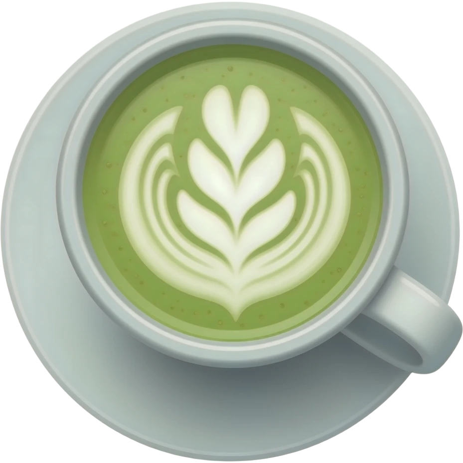 matcha latte emoji