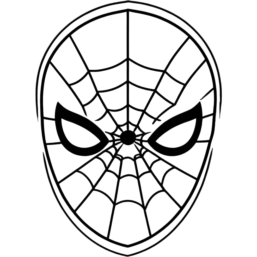 Spider-Man face emoji