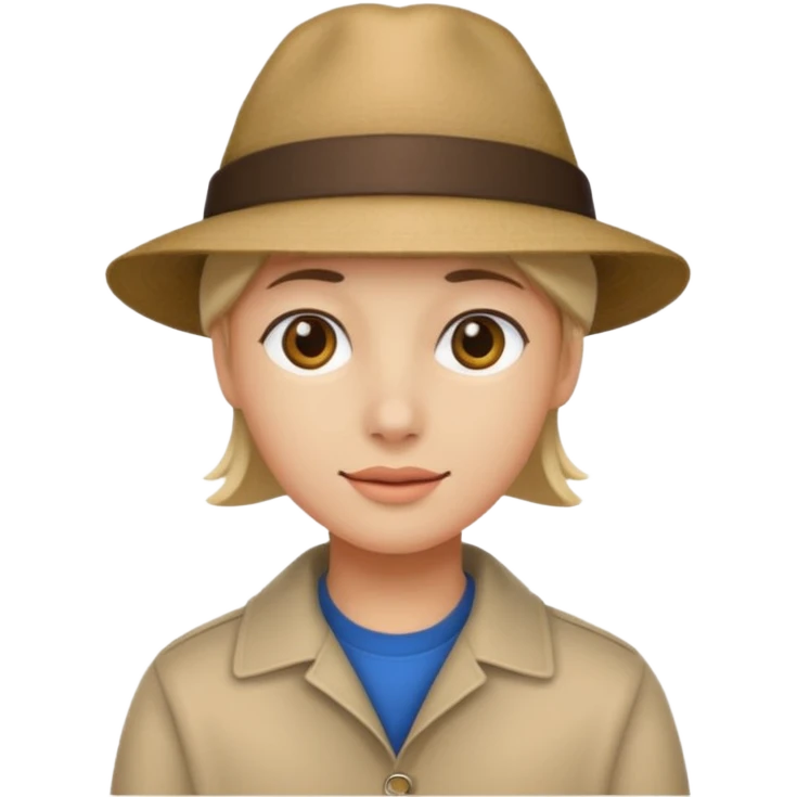 un cocker avec un chapeau emoji