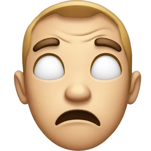 Annoyed face  emoji