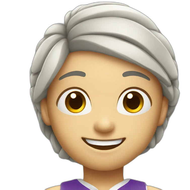 volleyball player happy emoji