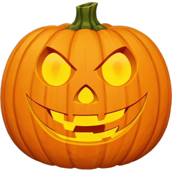Spooky on halloween emoji