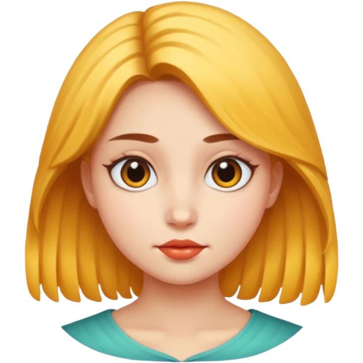 bird face type girl emoji