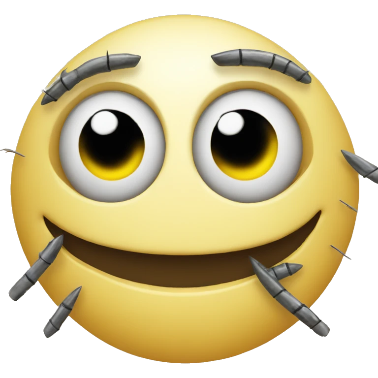 Smiley with nails emoji