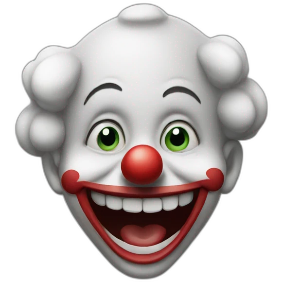 happy clown emoji