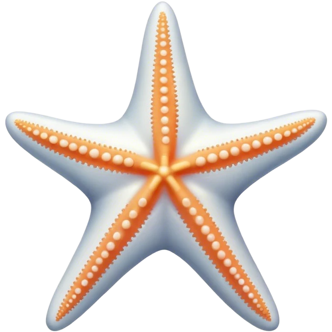 white starfish emoji
