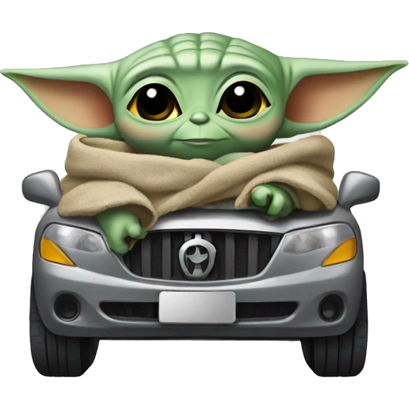 baby yoda car reparing emoji