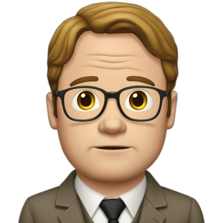 dwight schrute from “the office” emoji