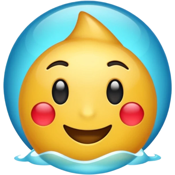 emoji na cor ciano emoji