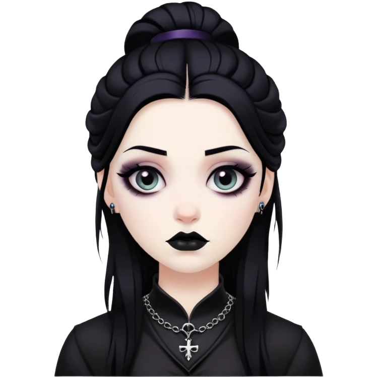 Goth emoji