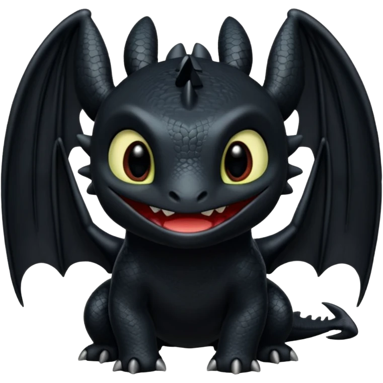 Toothless emoji