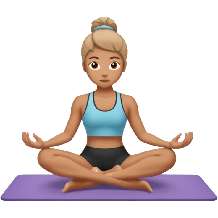 pilates emoji