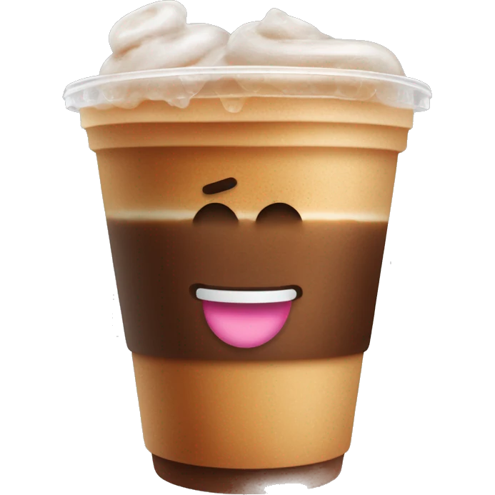 Dunkin’ Donuts Iced coffee  emoji