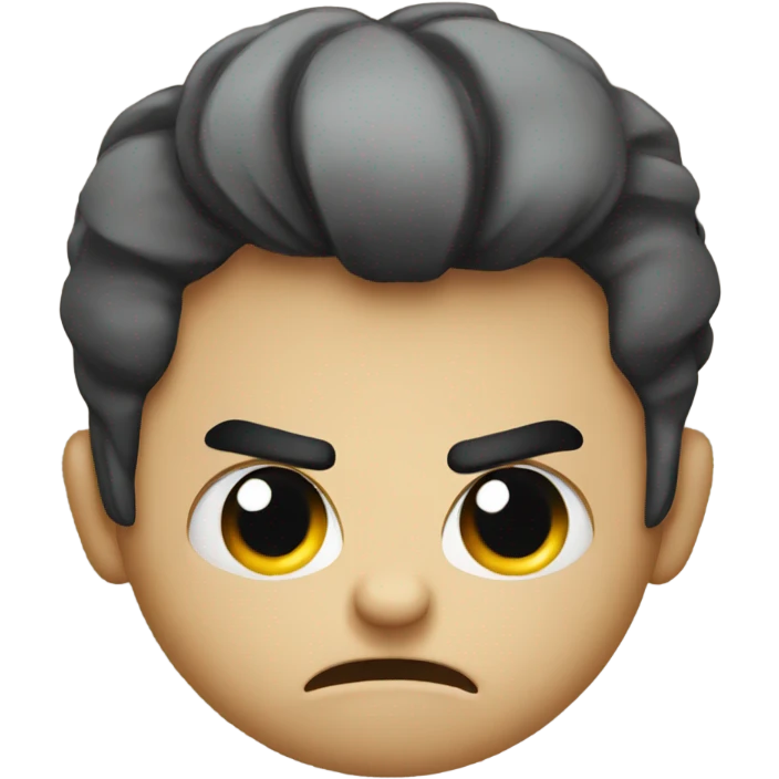 Angry face  emoji