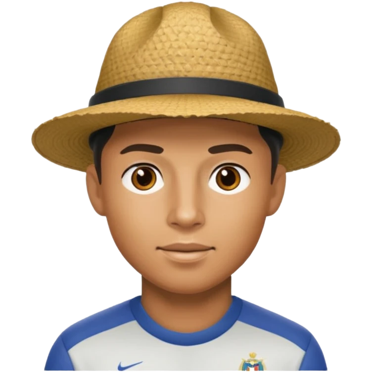 ronaldo with hat emoji