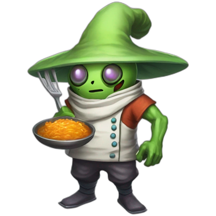 alien chef scifi roguelike rpg style inspired by slay the spire digital art emoji