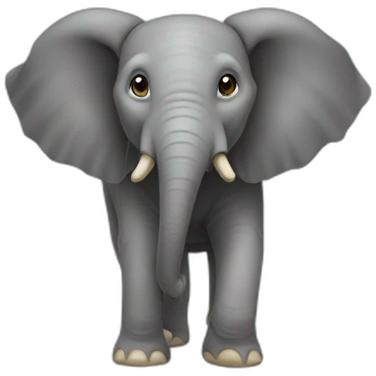 Éléphant de co emoji