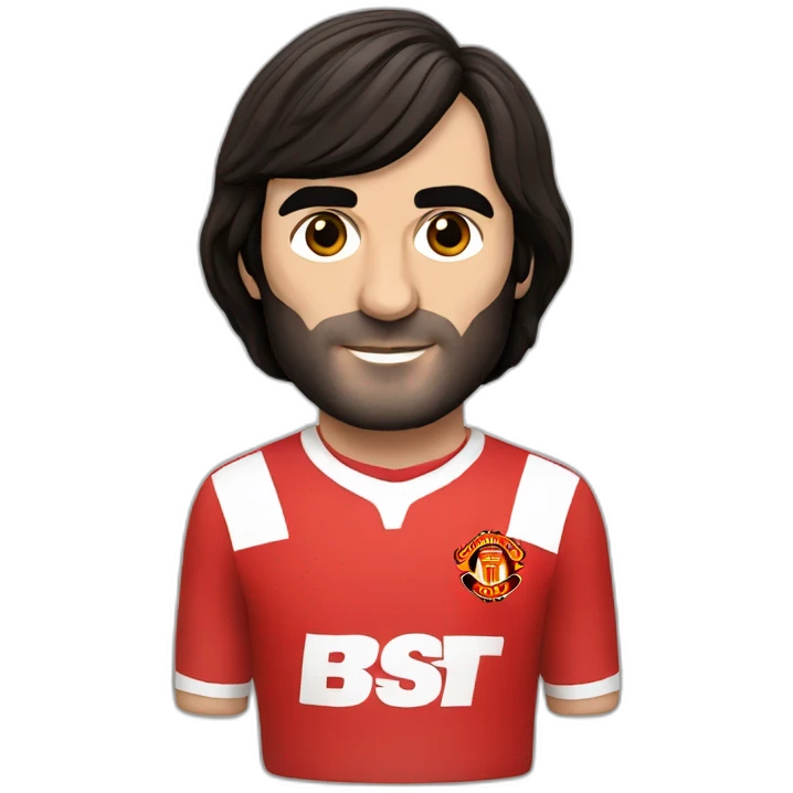 George Best realistic emoji