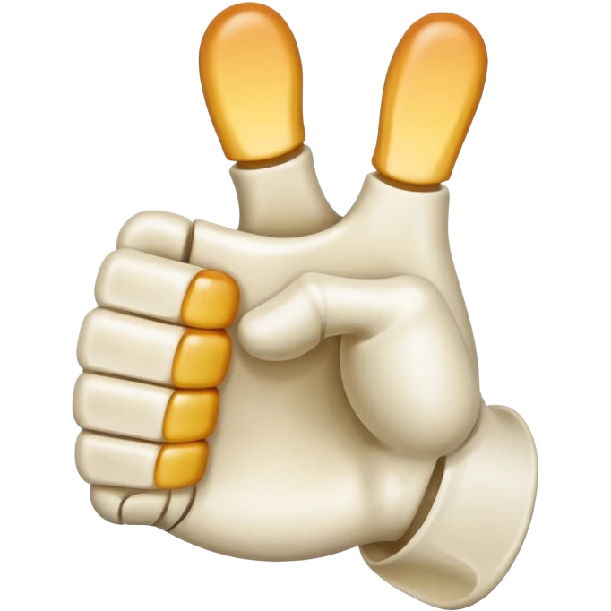 thumbs up bone emoji