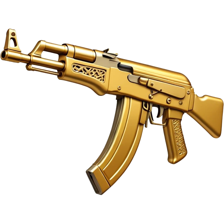 gold AK47 emoji