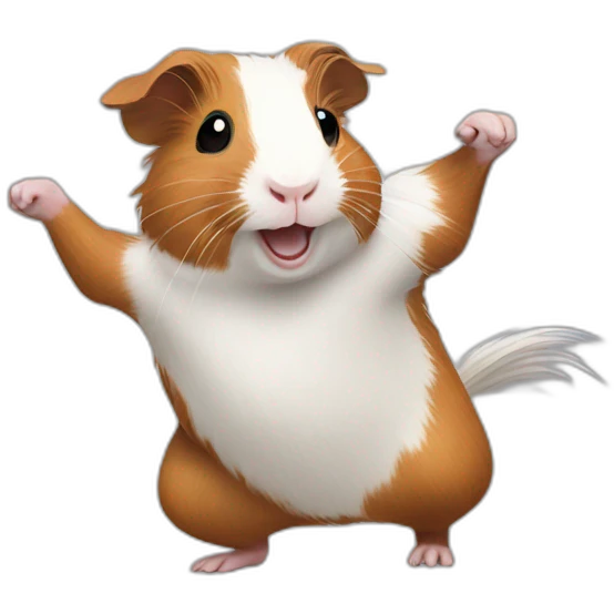 Dancing guinea pigs emoji