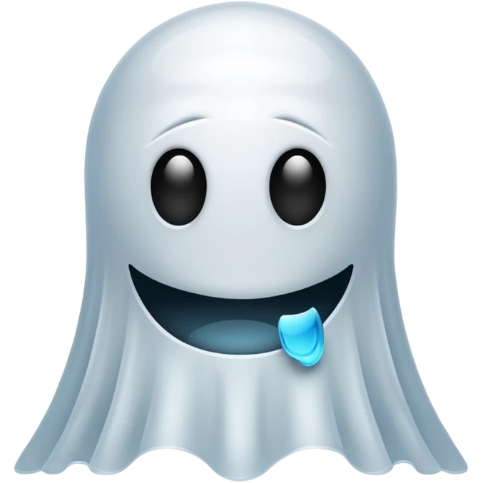 Pacman stye Ghost emoji