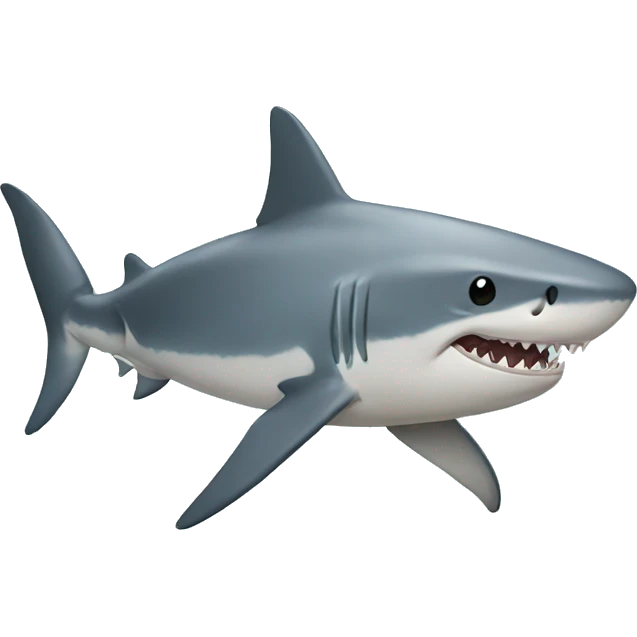 Pregnant shark emoji