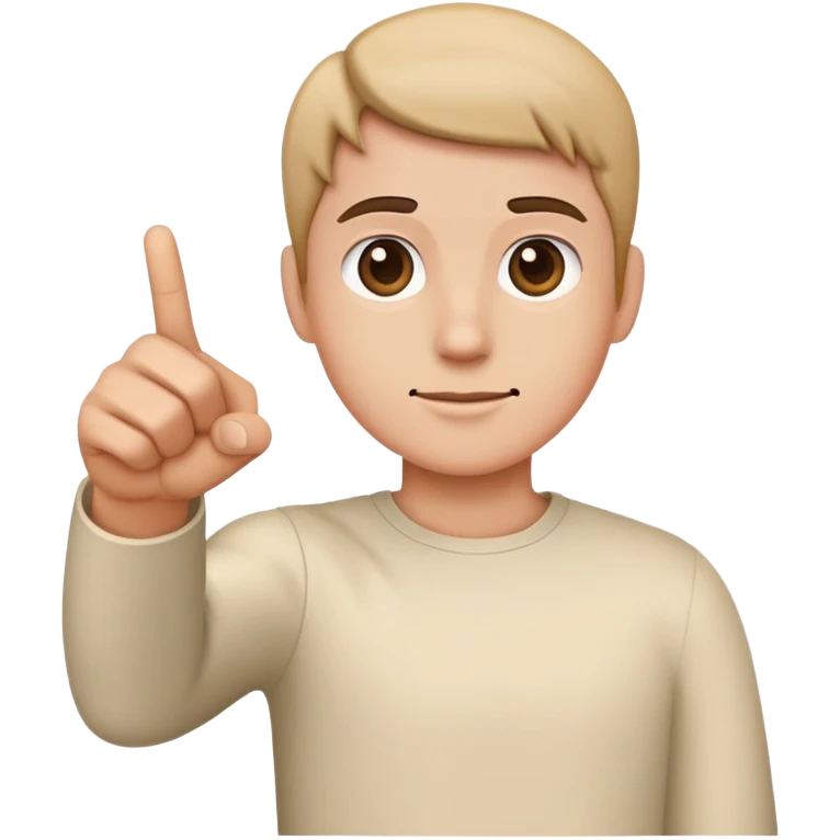pointing forward emoji