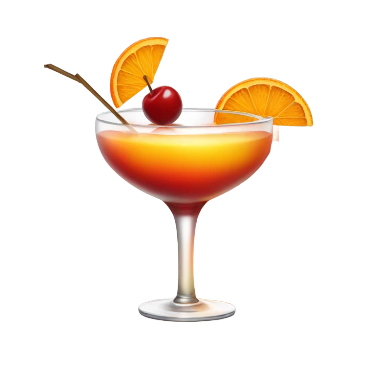 Tequilla sunrise  emoji