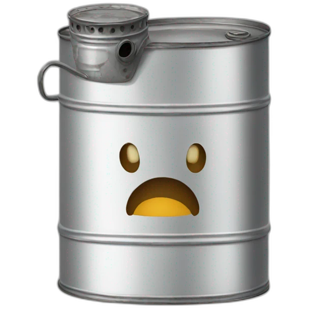 old oil can emoji