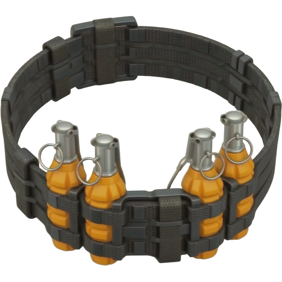 Belt of grenades emoji