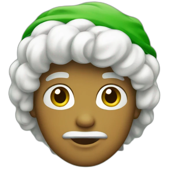 yorkshire with a green headband emoji