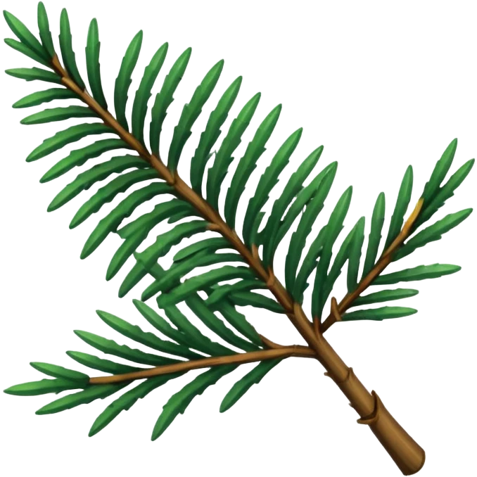 Spruce pine emoji