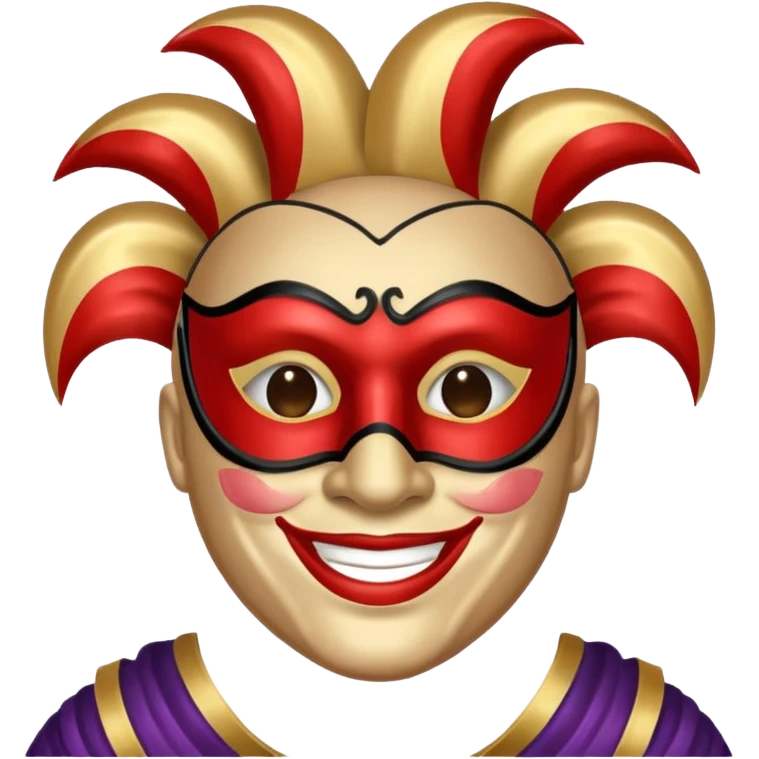 carnival masked guy emoji