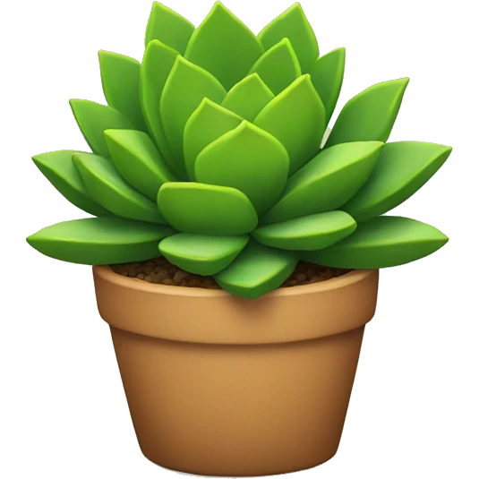 Succulent  emoji