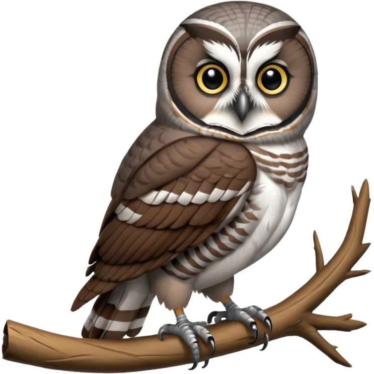 Northern Hawk-Owl Forest emoji