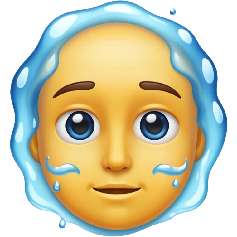 Face waterfall emoji