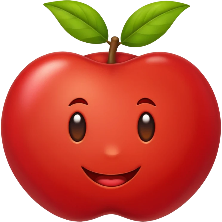Eu quero um emoji de acerola, mas SEM carinha emoji