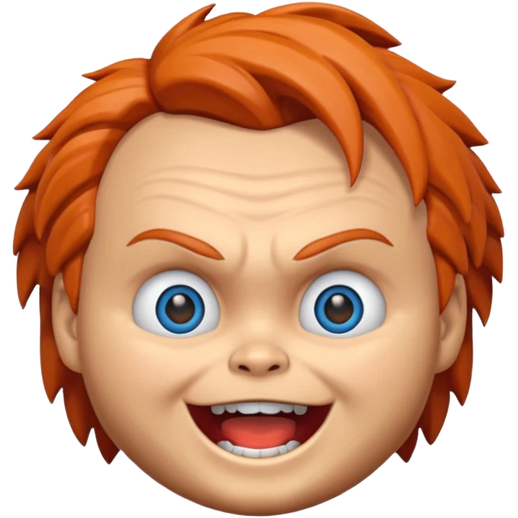 Un emojin de chuky emoji