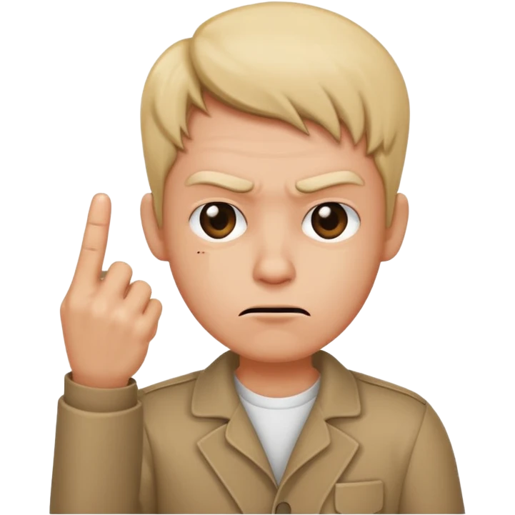 Mad with Middle Finger emoji