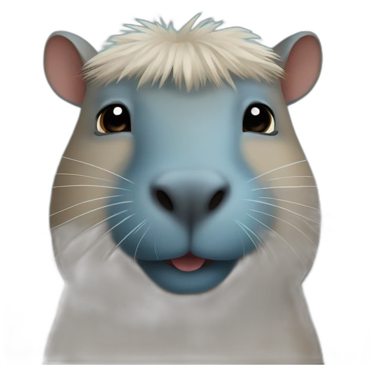 blue capybara emoji